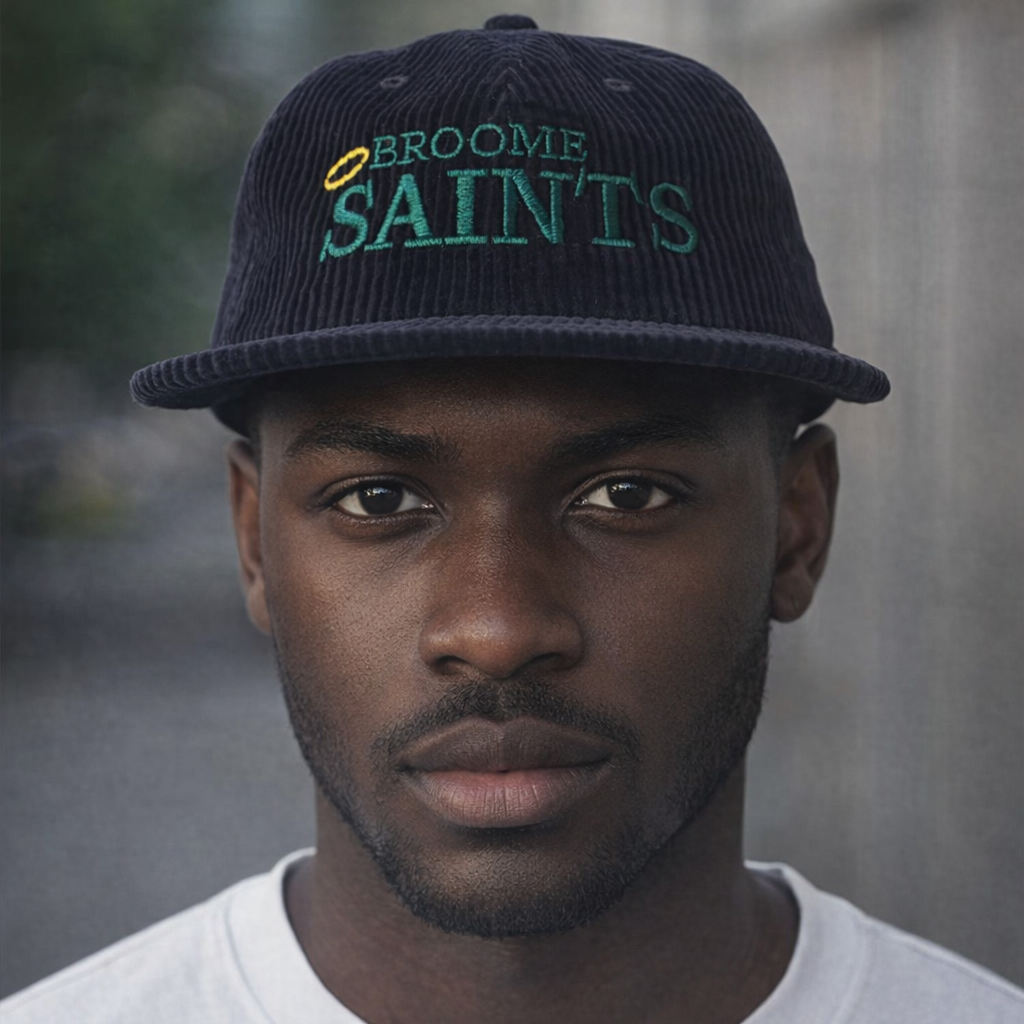 Broome Saints - Cord Cap - Black