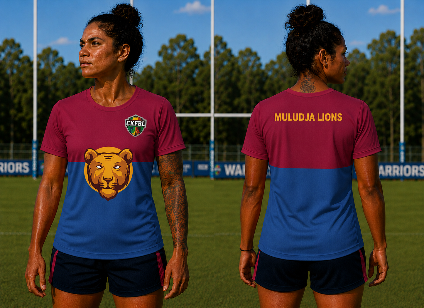 CKFBL Muludja Lions - Training T-shirt Female