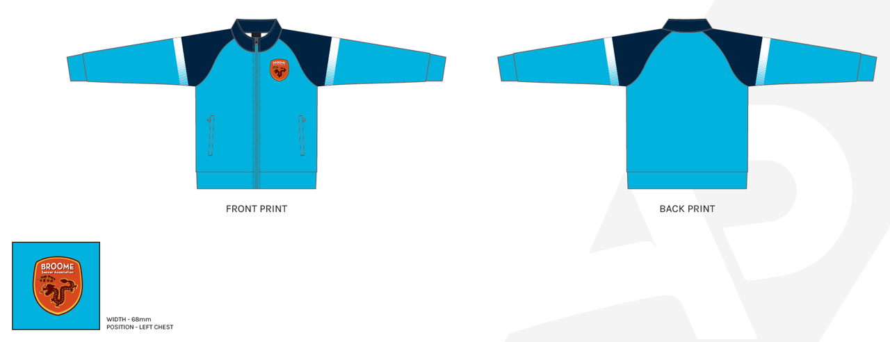 Broome Soccer Association - TEAM JACKET **ORDER WINDOW CLOSES 21st AUGUST 2026*