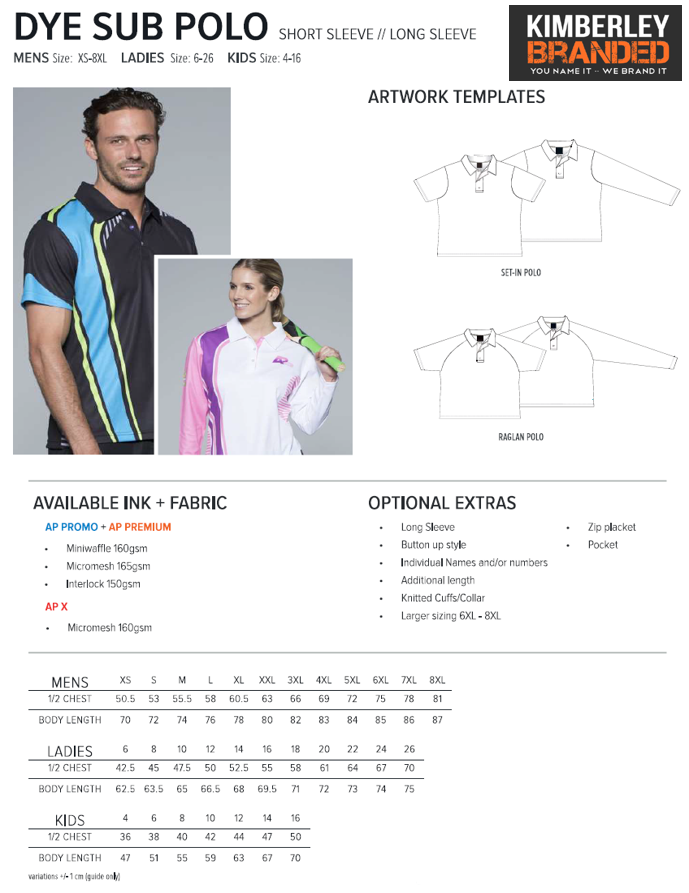 BROOME PEARLERS NETBALL CLUB POLO SHIRT **PRE ORDERS CLOSE 1st April**