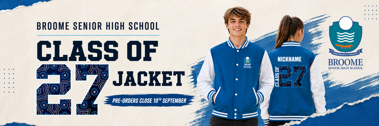 Broome Senior High Leavers Jackets - CLASS OF 2027
