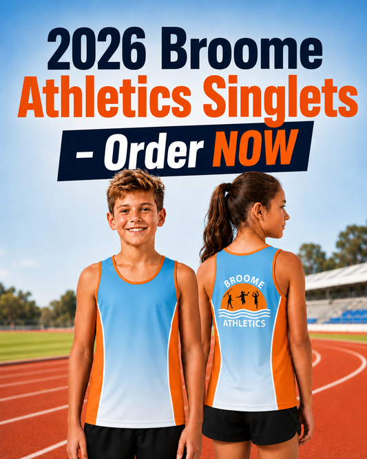 BROOME ATHLETICS - CLUB SINGLET