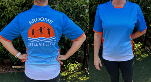 BROOME LITTLE ATHLETICS - POLO SHIRT