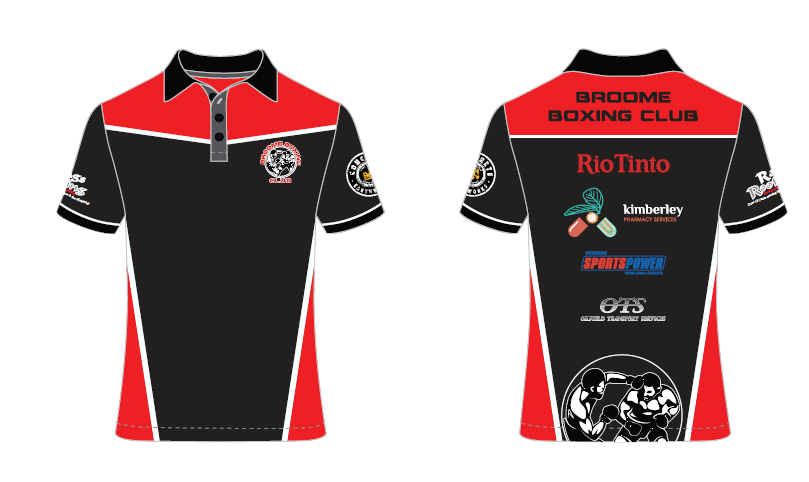 BROOME BOXING CLUB POLO SHIRT 2026 KIDS & ADULTS - PRE ORDERS CLOSE SOON