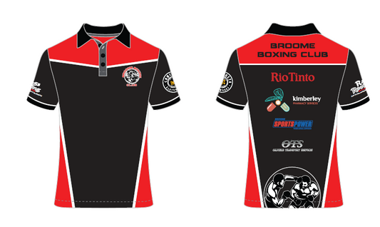 BROOME BOXING CLUB POLO SHIRT 2026 KIDS & ADULTS - PRE ORDERS CLOSE SOON