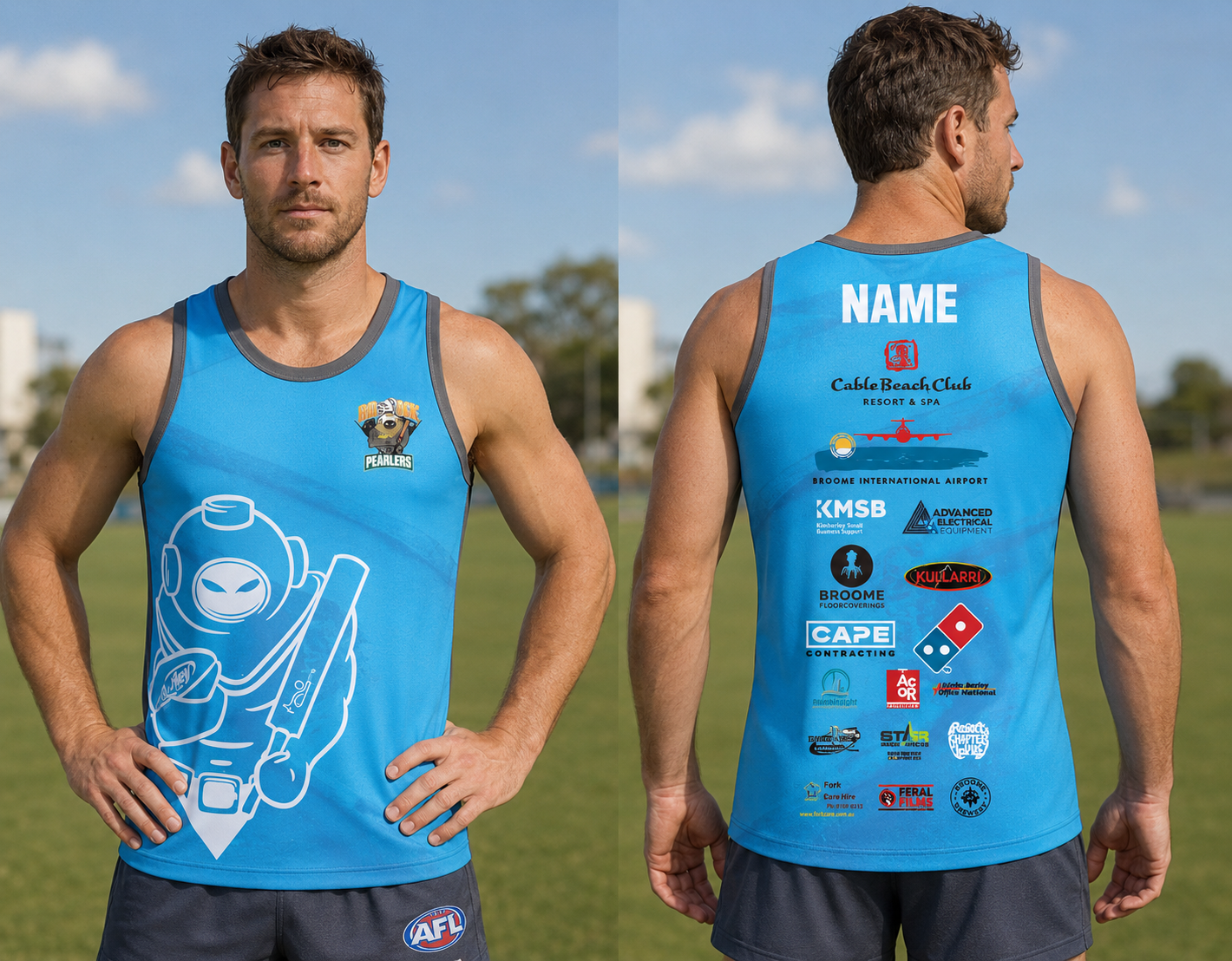 Pearlers Sports Singlet 2026