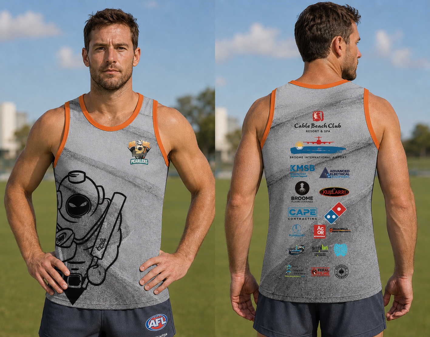 Pearlers Sports Singlet 2026
