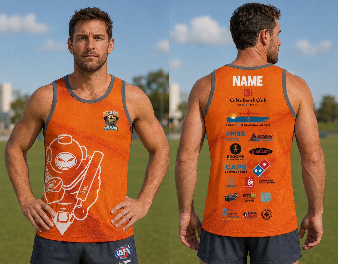 Pearlers Sports Singlet 2026