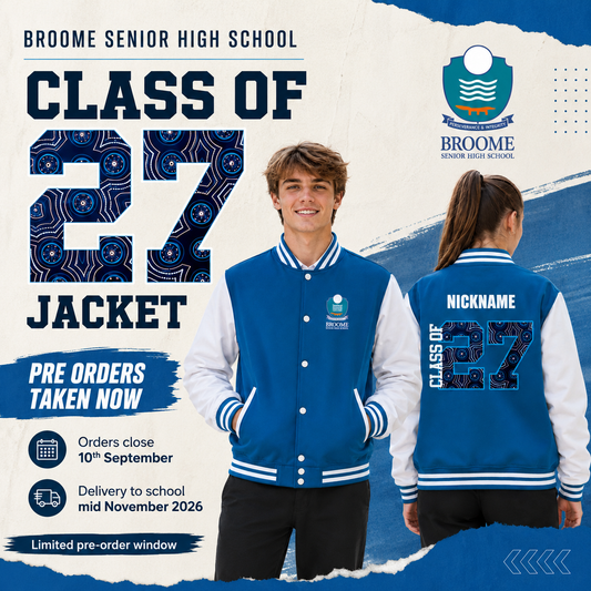 BROOME SENIOR HIGH LEAVERS JACKET 2027
