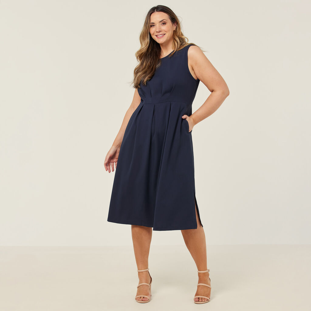 NNT Crepe Stretch Sleeveless Dress
