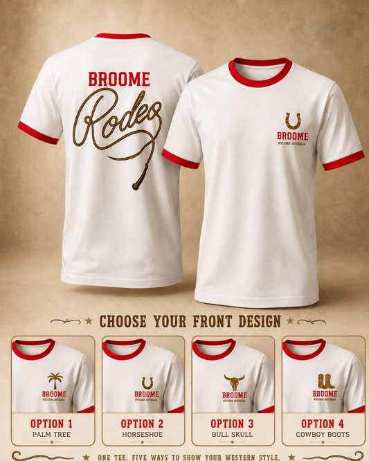 Broome Rodeo - T-shirt Rope (Red)