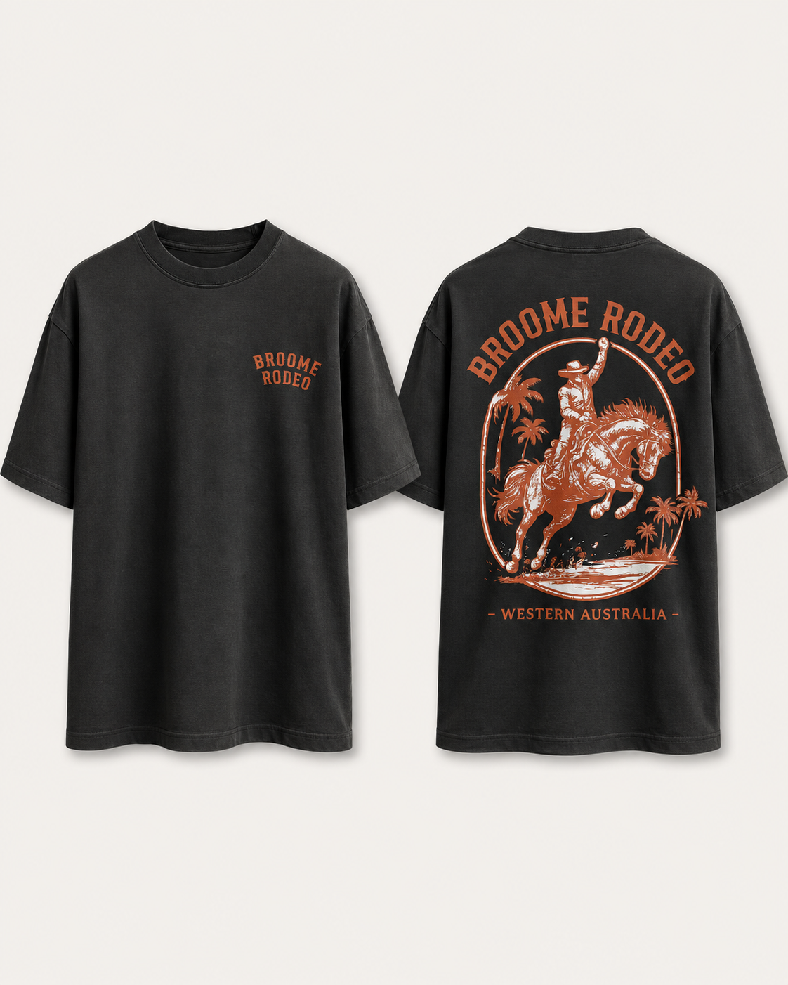 Broome Rodeo - T-shirt - Big horse