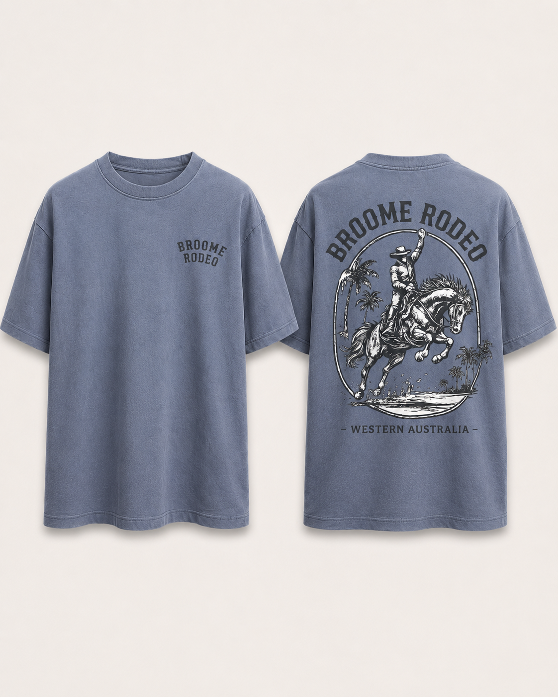 Broome Rodeo - T-shirt - Big horse