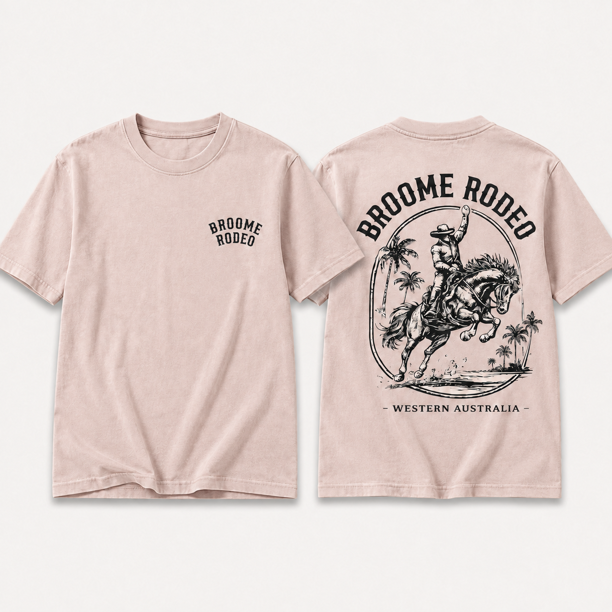 Broome Rodeo - T-shirt - Big horse