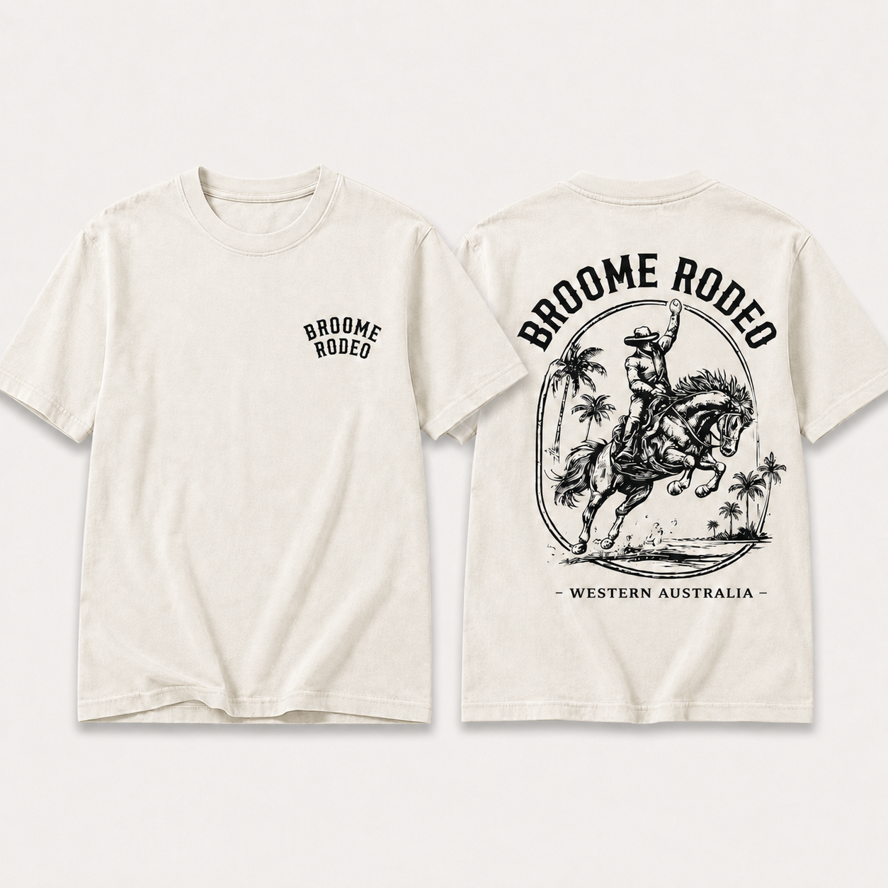 Broome Rodeo - T-shirt - Big horse