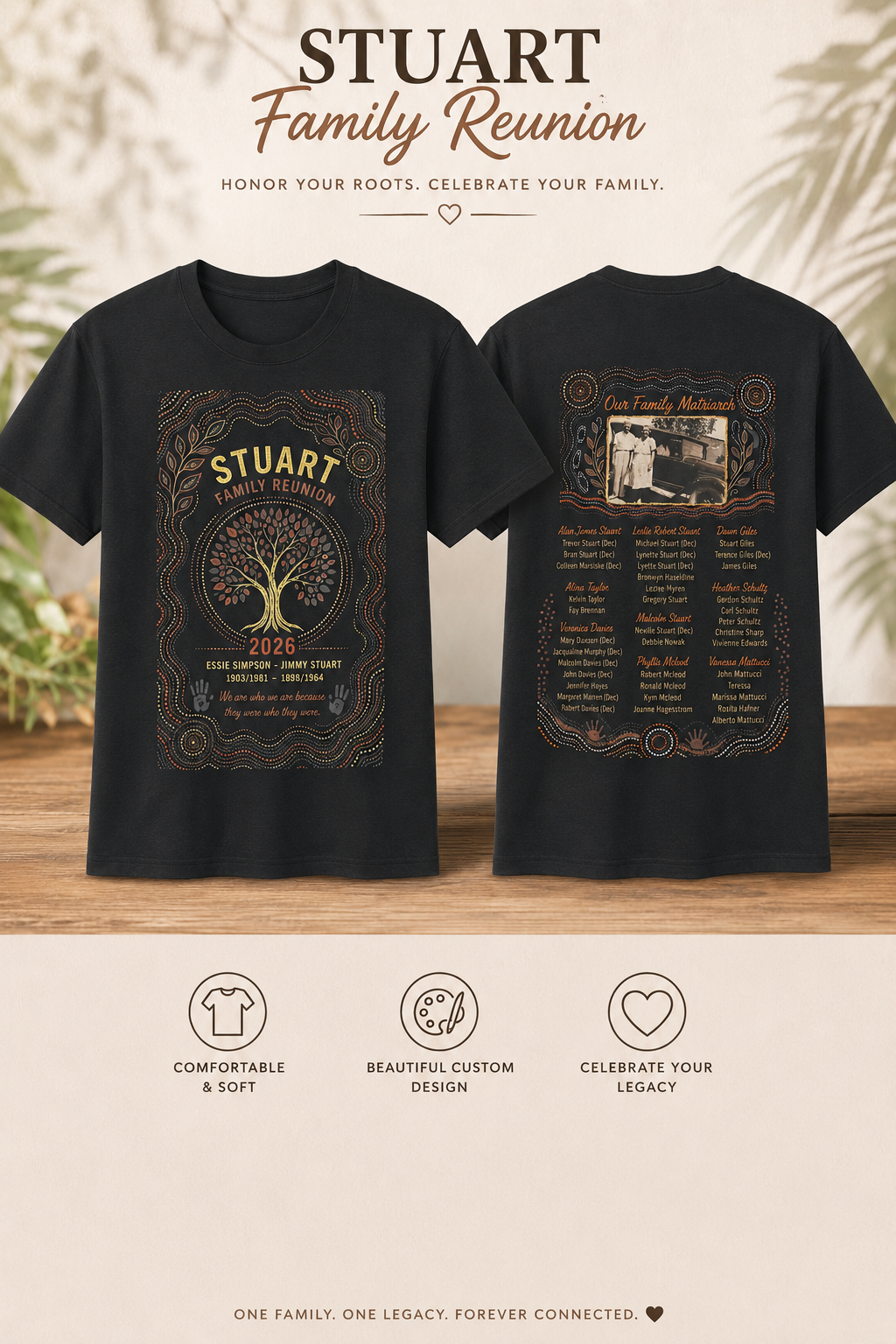 Stuart Family Reunion - Adult Tees