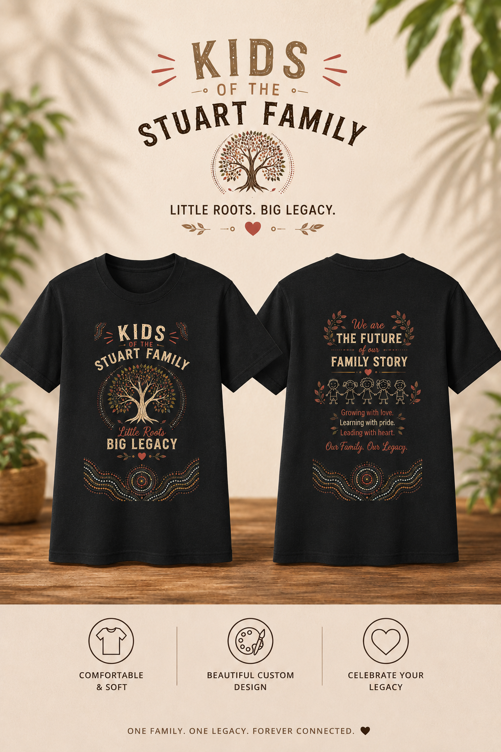 Stuart Family Reunion - Kids Tees