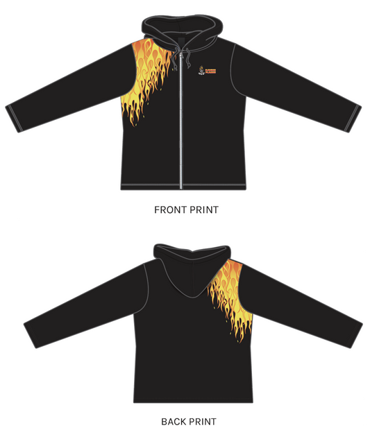 DJUGUN FLAMES - CLUB HOODIE **PRE-RELEASE ORDERS NOW OPEN UNTIL 31ST MARCH 2025**