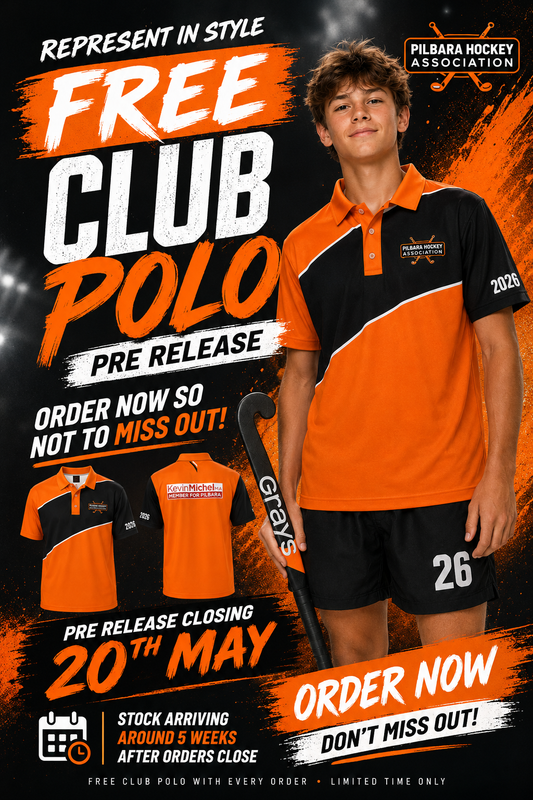 Karratha Hockey Club Polo 2026