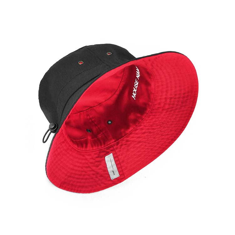 HE359 Reversible bucket hat with adjustable toggle