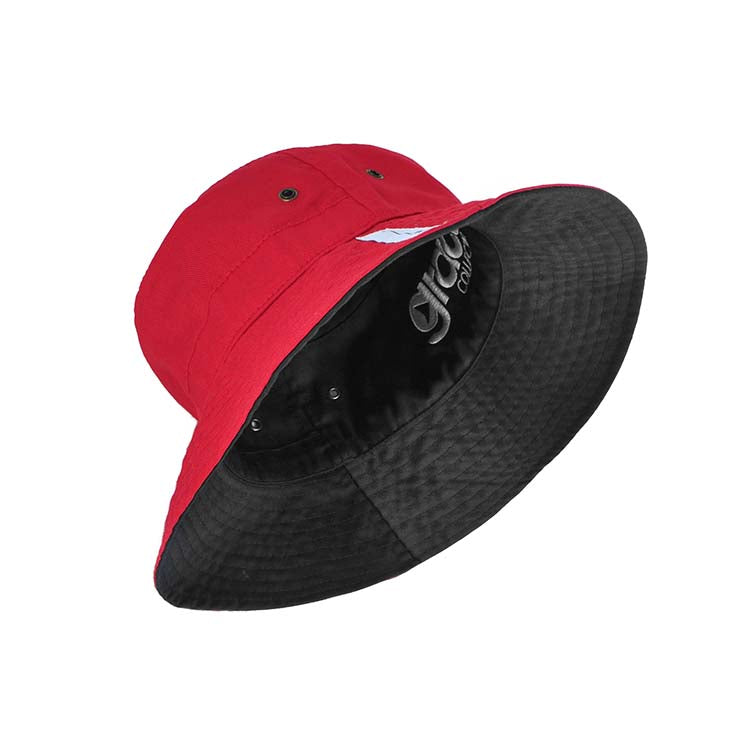 HE359 Reversible bucket hat with adjustable toggle