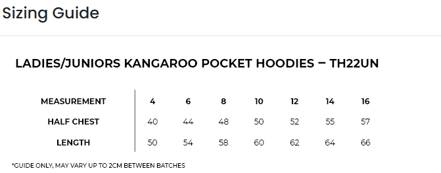 UNDER 12 WA POLOCROSSE TOUR - Team Hoodie