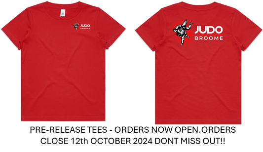 Judo Broome Tees - RED