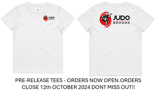 Judo Broome Tees - WHITE