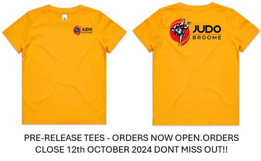 Judo Broome Tees - GOLD
