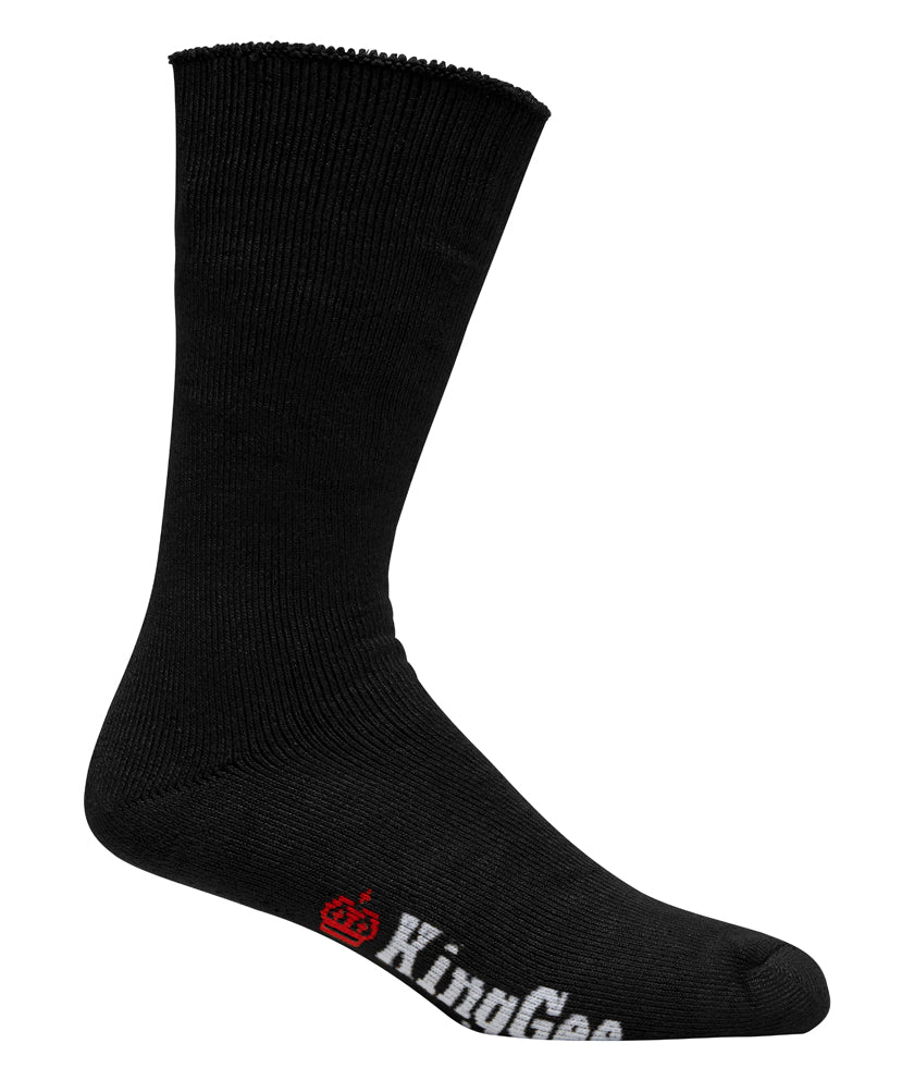 KingGee Mens Bamboo Work Sock 3 pack