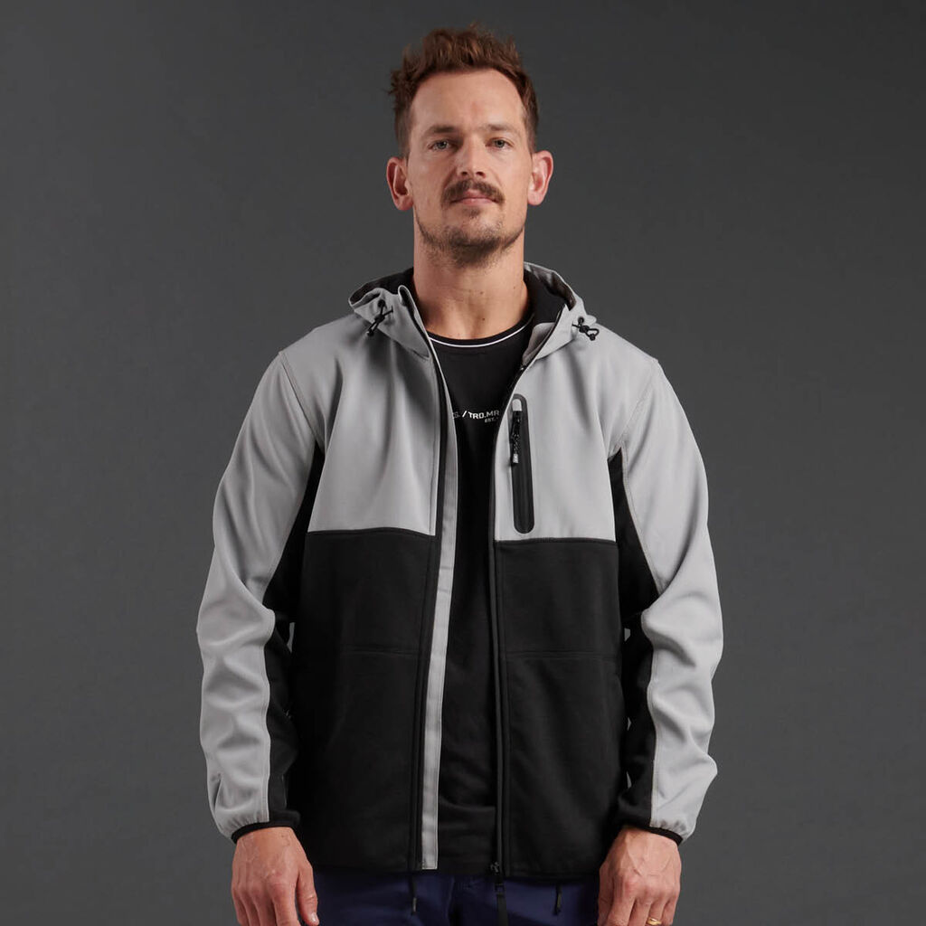 KingGee Mens Trademark Hybrid Hoodie