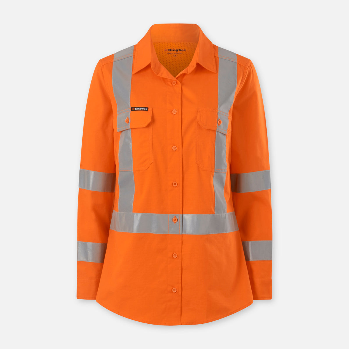 KingGee Women’s Workcool Vented NSW Rail Shirt