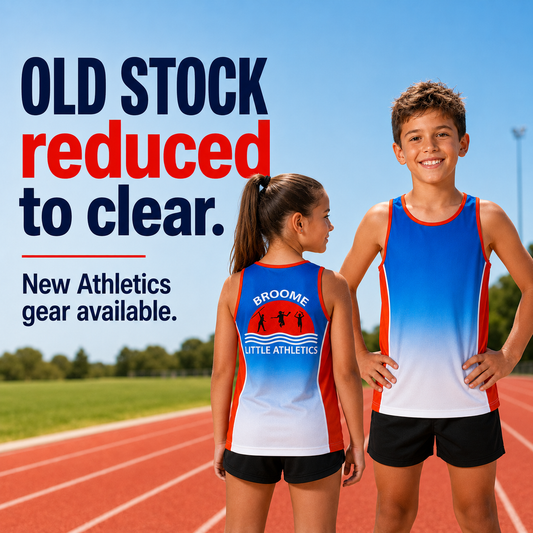 BROOME LITTLE ATHLETICS - CLUB SINGLET
