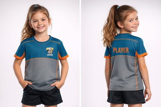 BROOME PEARLERS NETBALL TRAINING TEE 2026 Pre Orders Close 1st April 2026