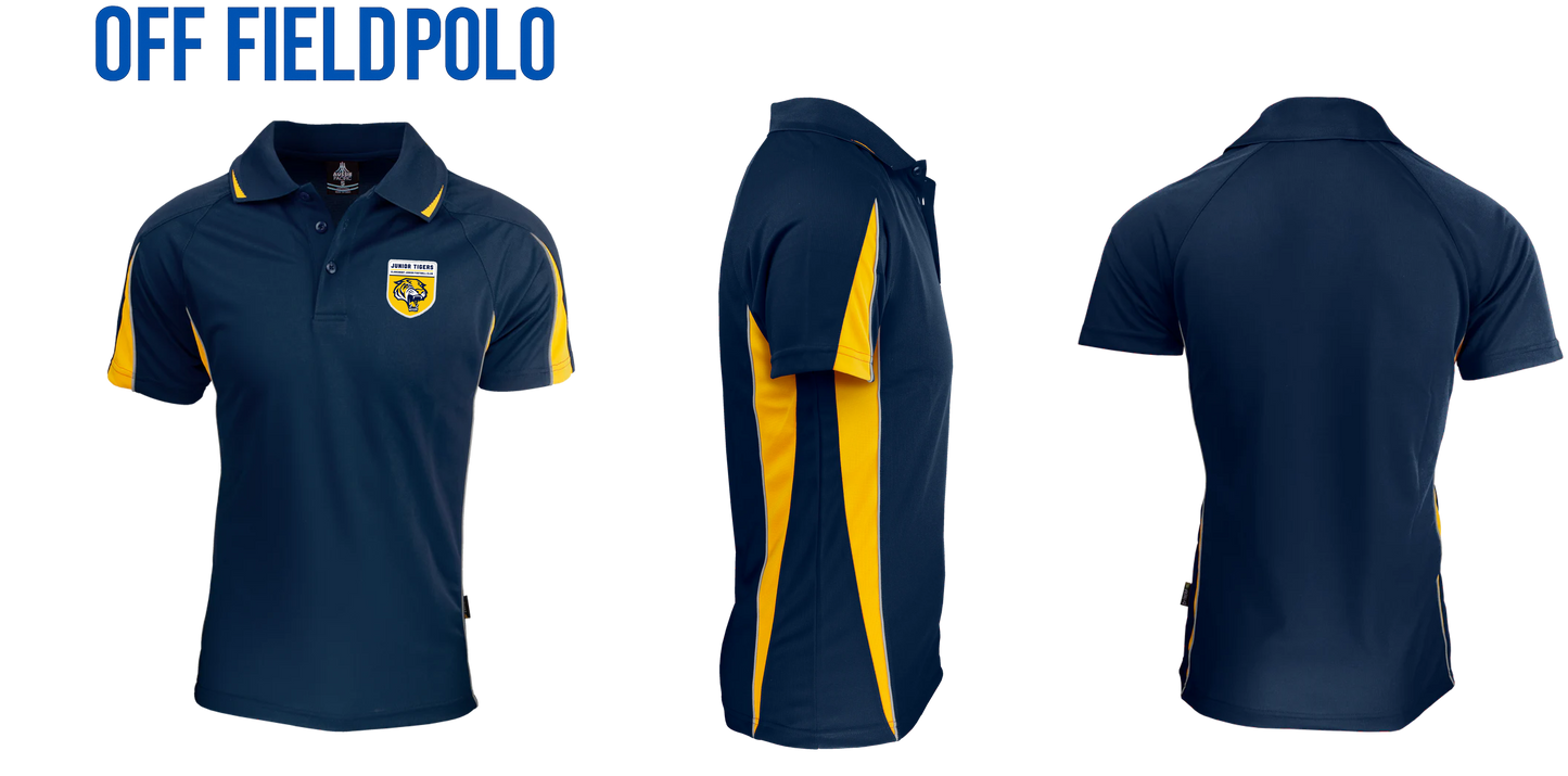 CLAREMONT JUNIORS OFF FIELD POLO