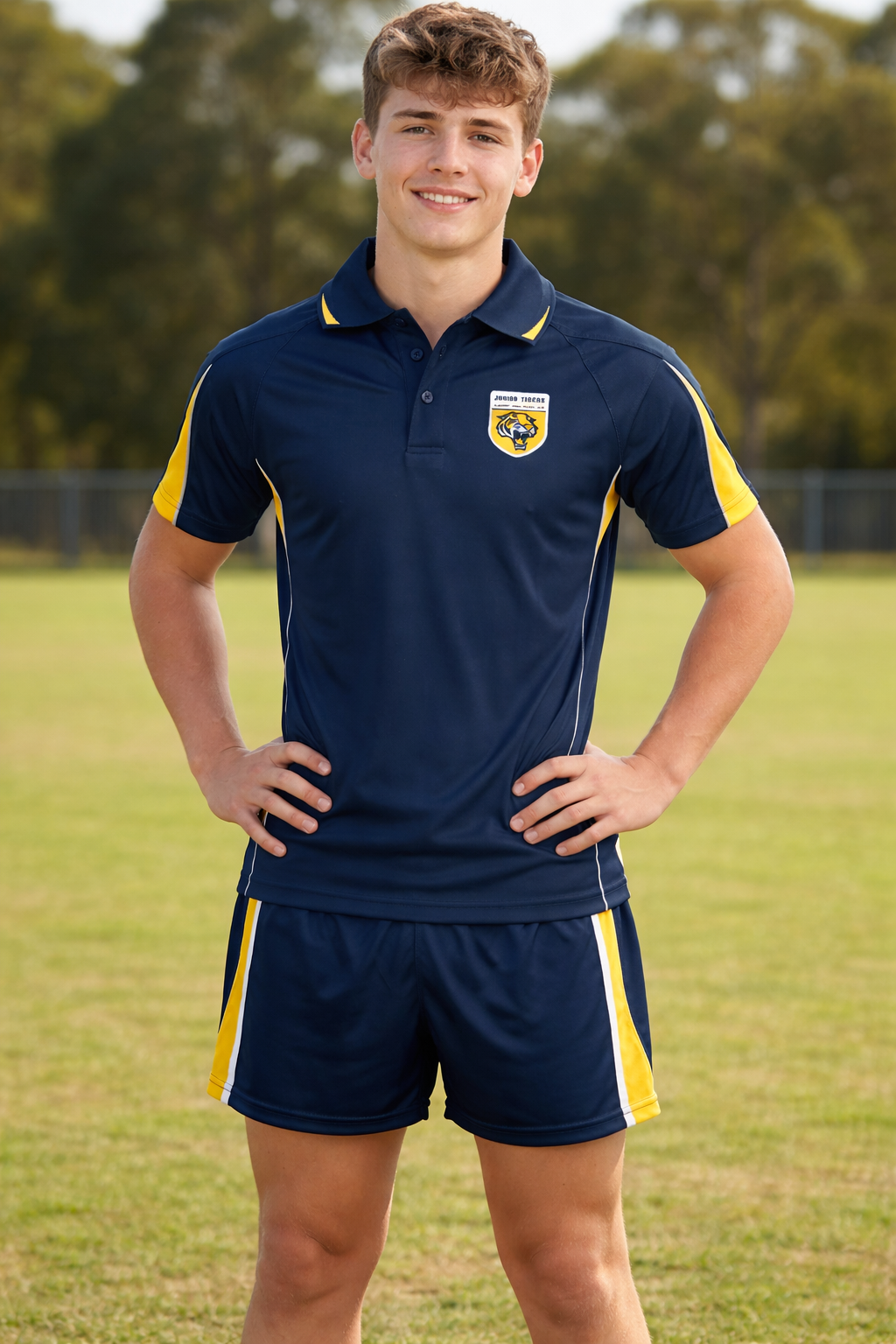 CLAREMONT JUNIORS OFF FIELD POLO