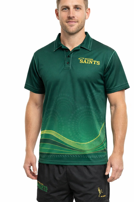 BROOME SAINTS CLUB POLO SHIRTS PRE ORDER BEFORE 31st MARCH 2026