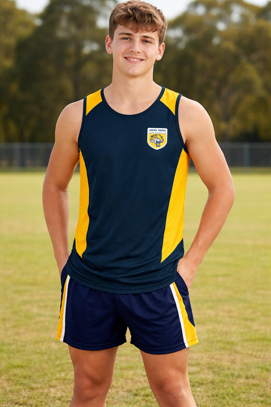 CLAREMONT JUNIORS TRAINING SINGLET