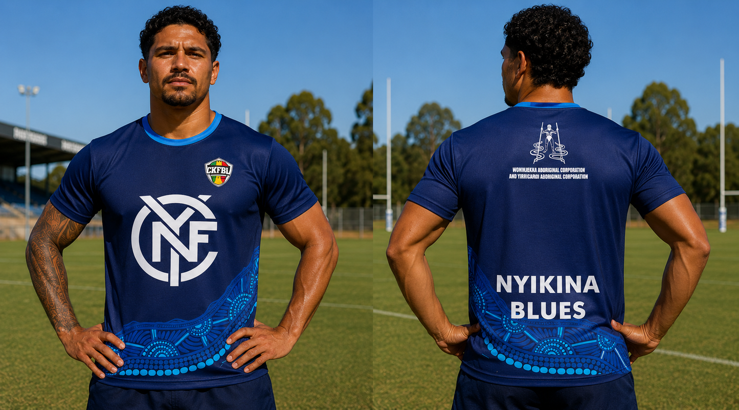 CKFBL Blues - Training T-shirt Male