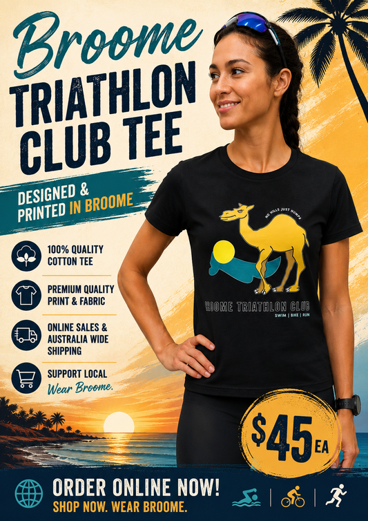 Broome Triathlon Club Teeshirt