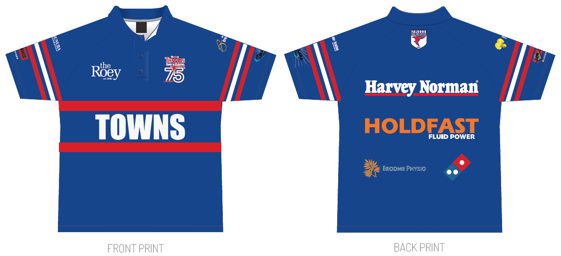 Broome Towns 2024 - 75th Anniversary Club POLO - MEN