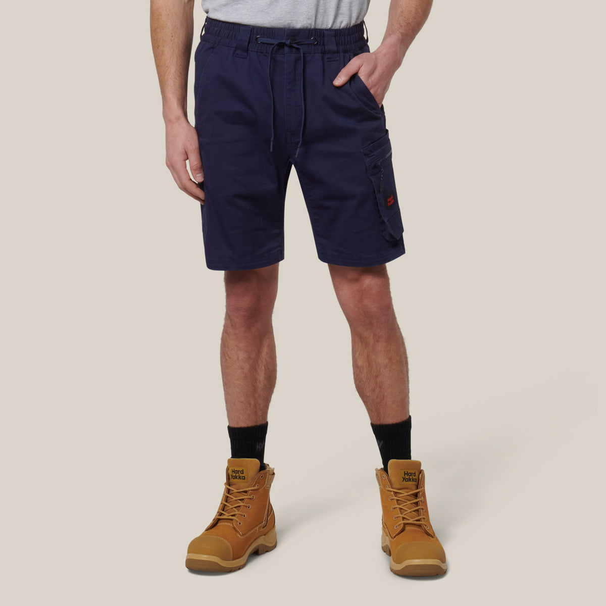 Hard Yakka Mens Toughmaxx Mid Shorts