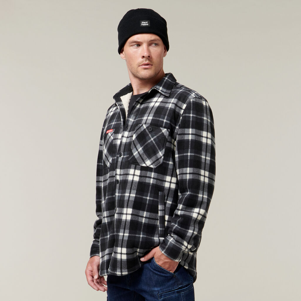 Hard Yakka Legends Sherpa with Beanie