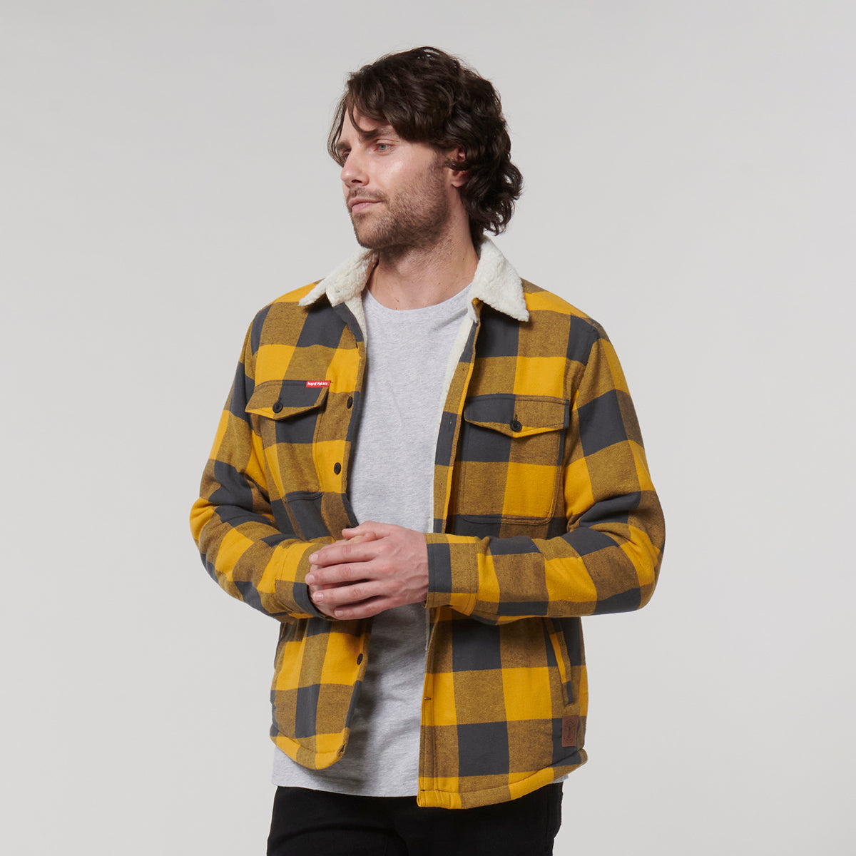 Hard Yakka Trucker Sherpa Jacket