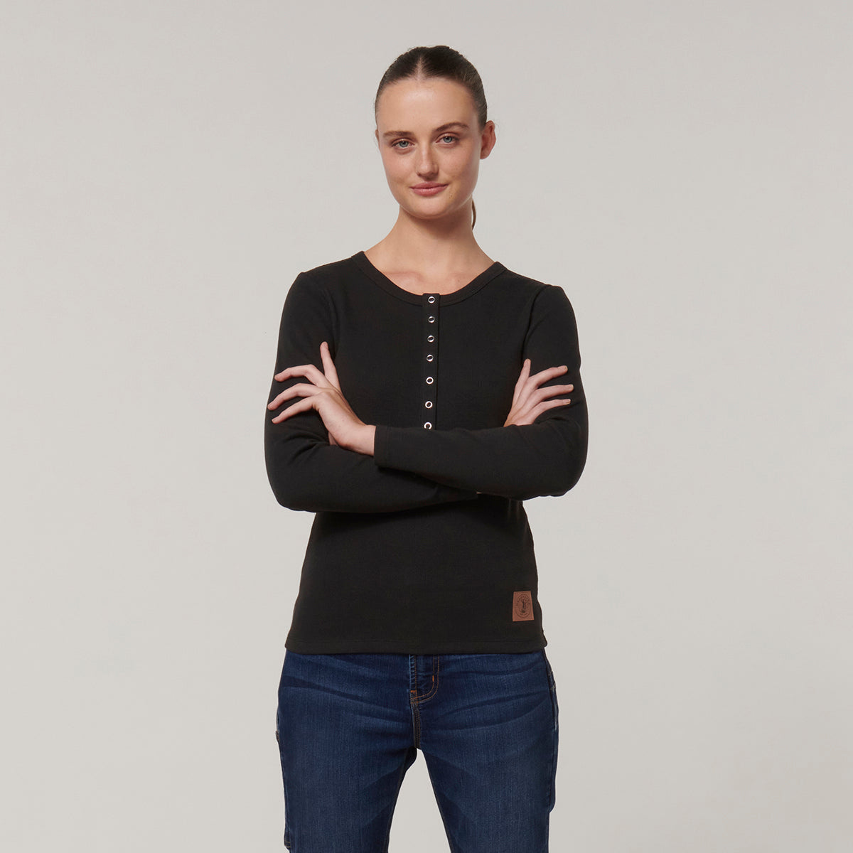 Hard Yakka Womens Henley