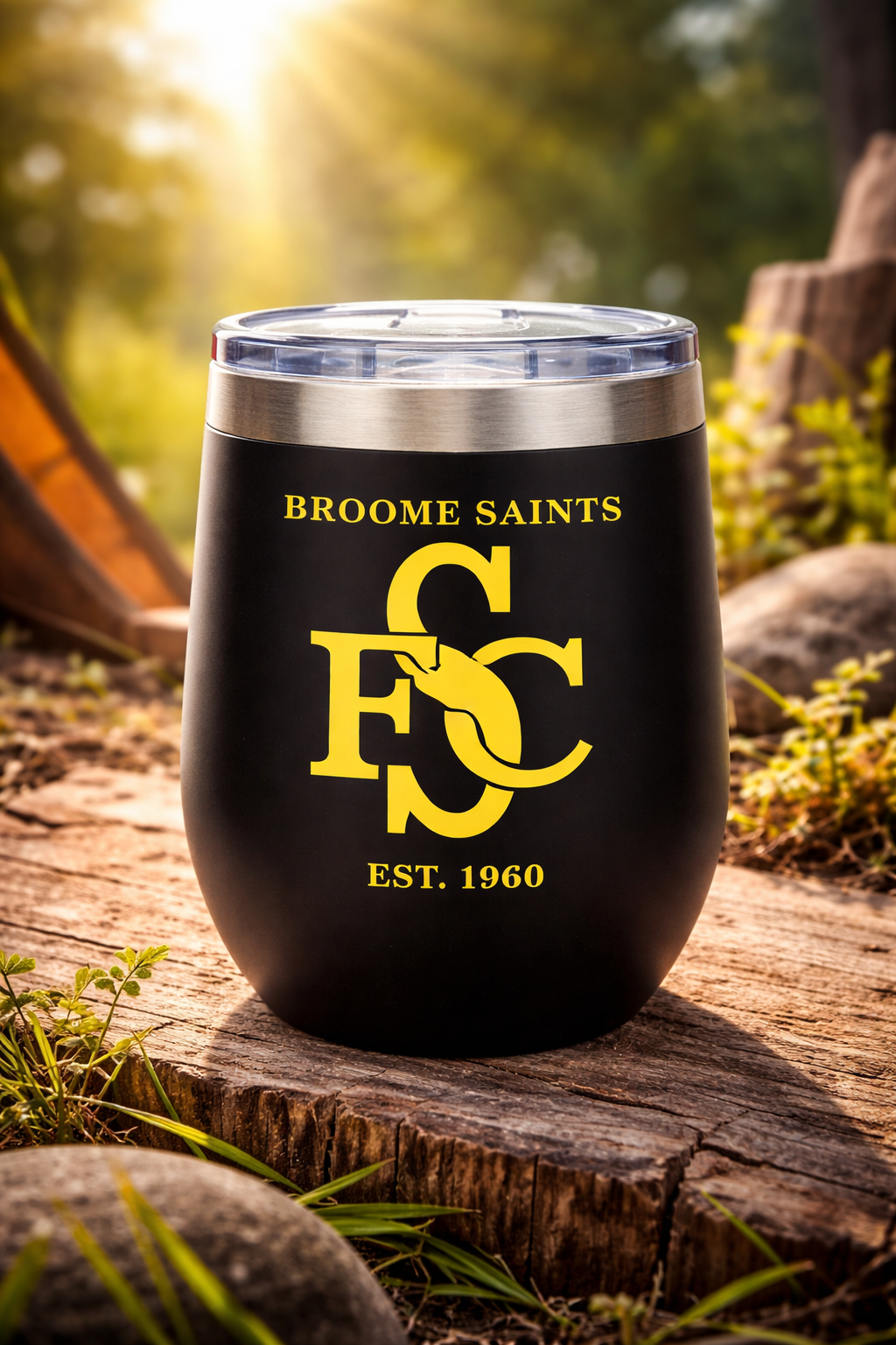 Broome Saints - Insulated Travel Cup with Lid