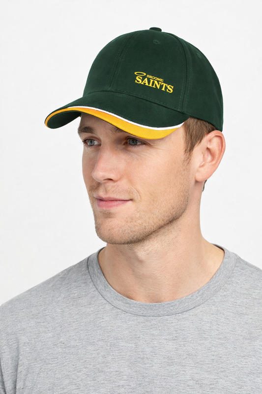 Broome Saints - GREEN AND GOLD Retro CAP
