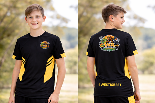 UNDER 12 WA POLOCROSSE TOUR - TRAVEL TEE